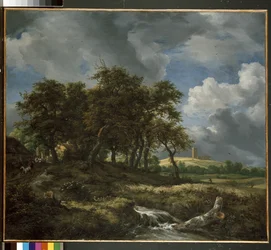Paisaje cerca de Muiderberg, principios de 1650